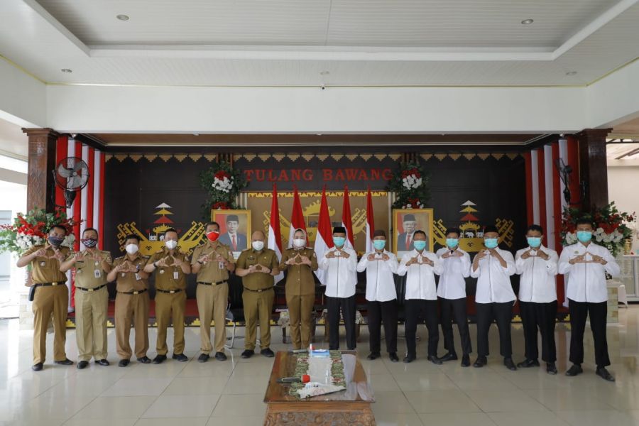 Bupati  Terima Audensi Pengurus DPD LDII Tulang Bawang, Sutino, S.Pd: Kita Dukung Program Pemerintah