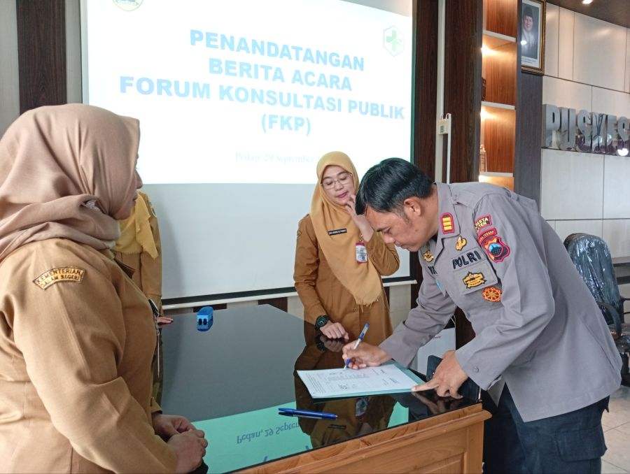 Camat & Kapolsek Tekankan Pelayanan Prima Responsif Dalam Forum Konsultasi Publik Puskesmas Pedan