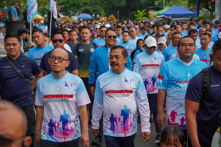 Funwalk MPI Jateng di Blora Meriah, Hadirkan Menteri Imipas, Wamenhaj, dan Bupati Bloral