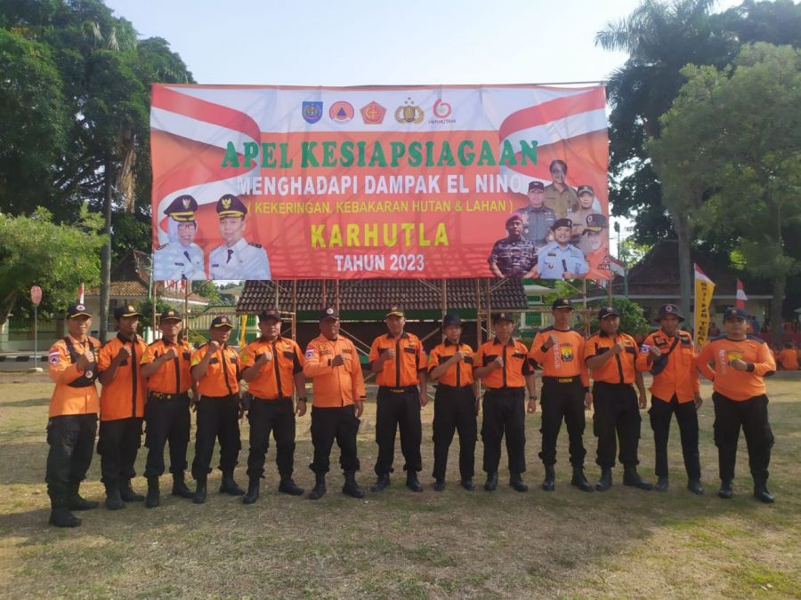 Hadapi Dampak El Nino, Senkom Rescue Tegal Ikuti Apel Kesiapsiagaan Tahun 2023