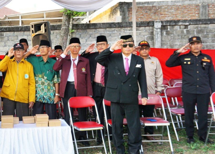 Ini Pesan Ketua Senkom Mitra Polri Saat Penurunan Bendera di Pedan