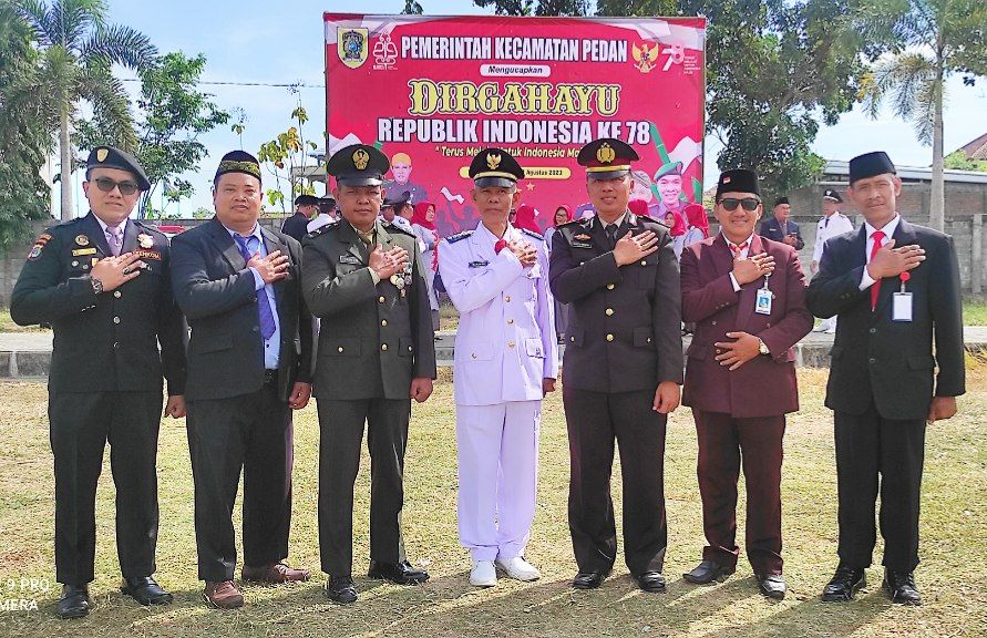 Kapolsek Pedan AKP Aleg Ipanudin S.H Hadiri Upacara HUT RI ke-78