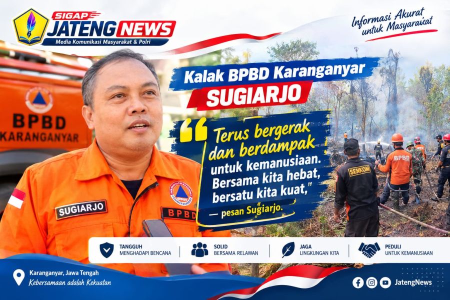 Karanganyar Waspada Karhutla, Relawan Bergerak Cegah Risiko