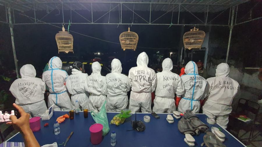 Ketua Senkom Mitra Polri Klaten Menjadi Relawan Pemakaman Jenazah Covid-19