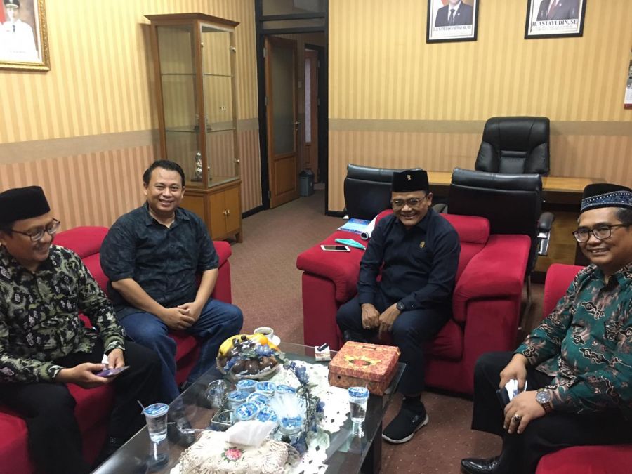 LDII Kabupaten Tangerang Audensi dengan Ketua DPRD H.Kholid Ismail
