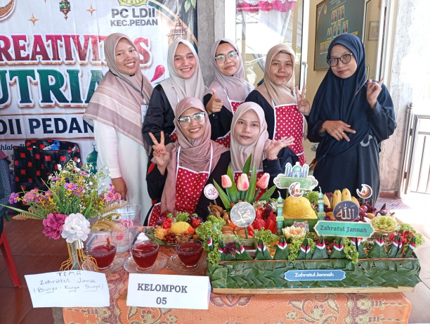LDII Pedan Gelar Lomba Kuliner, Kader Wanita Unjuk Kreasi Tumpeng