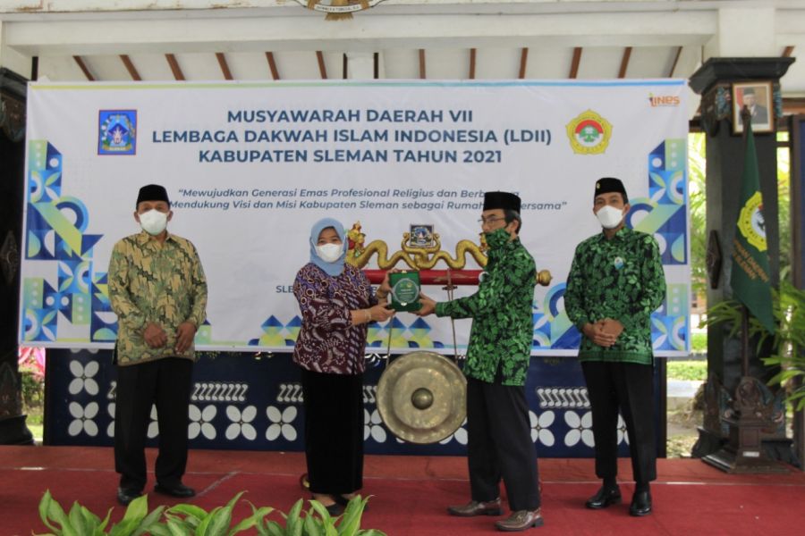 Musda VII Dibuka Bupati, LDII Sleman adalah Organisasi yang Sehat