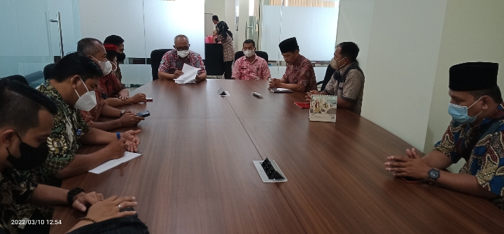Pengurus FORSGI Sukoharjo Beraudiensi Bersama Kadispora