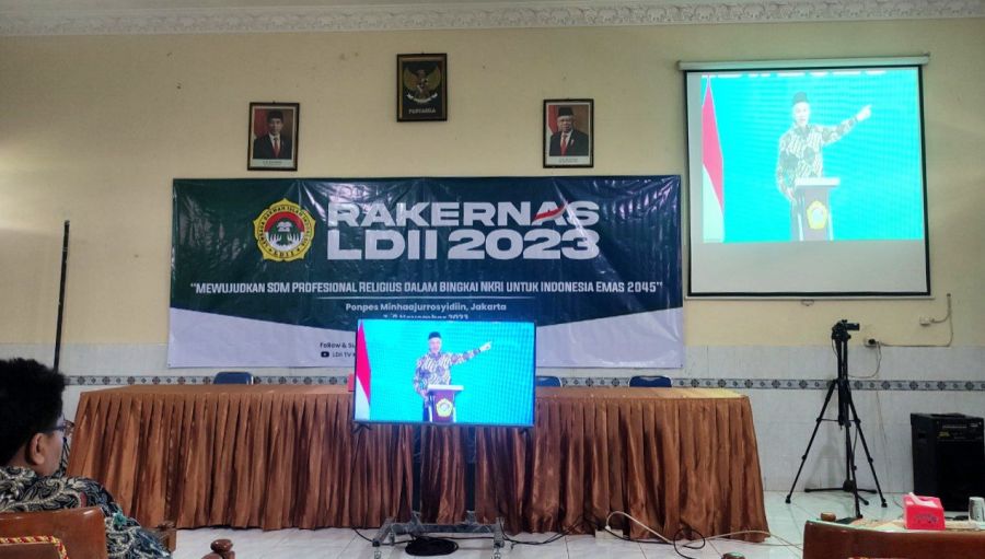 Pengurus LDII Klaten Ikuti Rakernas LDII 2023 Hari Kedua Yang Dihadiri Capres Ganjar Pranowo