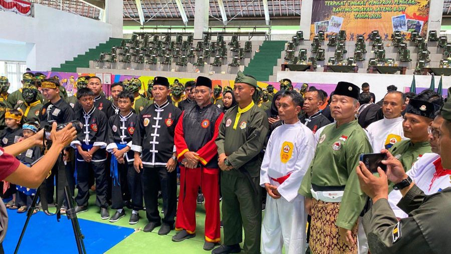 Perkuat Sinergi Silat dan TNI, Ketua PERSINAS ASAD Jateng Hadiri Pengukuhan PSM