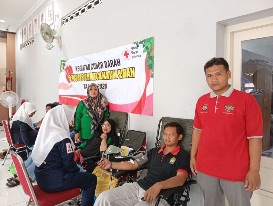 PMI Pedan Gelar Donor Darah, Ketua PMI: Terimakasih Para Relawan