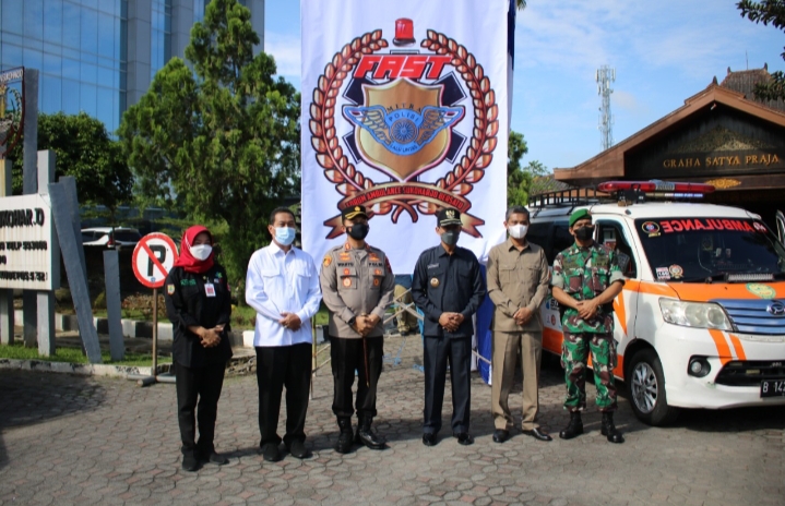 Polres Sukoharjo Adakan Launching Mitra FAST