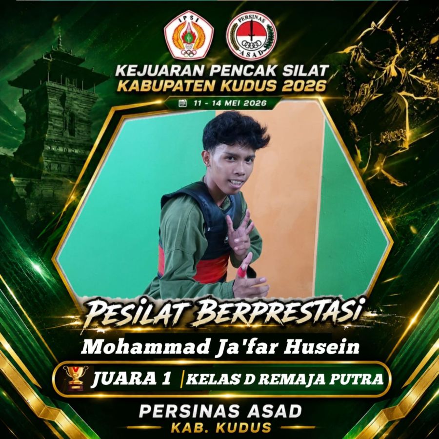 POPDA Kabupaten Kudus 2026 Usai Digelar, PERSINAS ASAD Raih Prestasi Gemilang, Apa Saja?