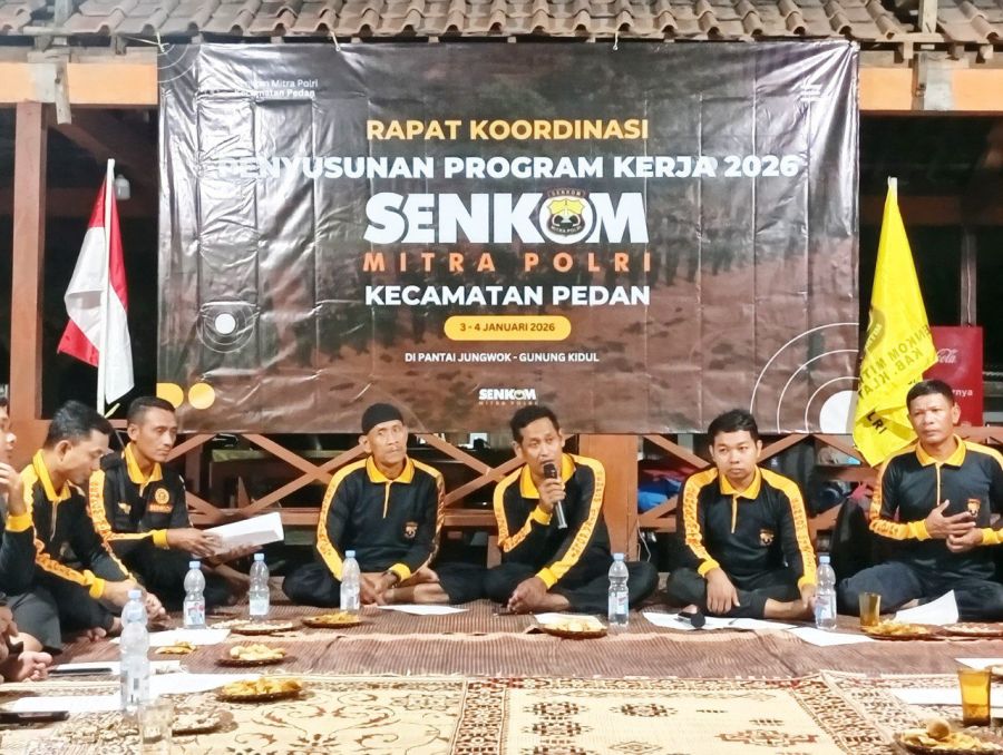 Rakor Senkom Mitra Polri Pedan Klaten: Bahas Program Kerja tahun 2026