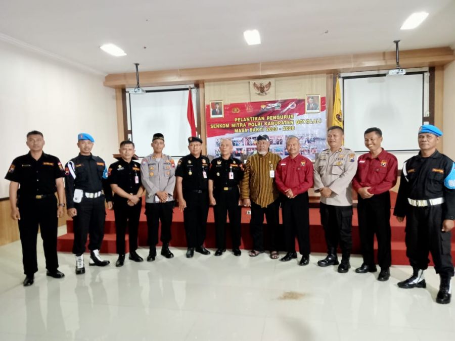 Sarwiyanto Ucapkan Selamat Atas Pelantikan Pengurus Senkom Mitra Polri Boyolali Masa Bakti 2023-2028