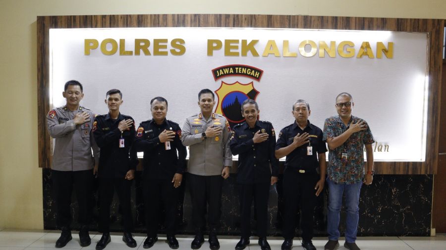 Senkom Mitra Polri Audiensi dengan Kapolres Pekalongan