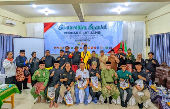 Silaturahim Syawal Pencak Silat Jambi: Perkuat Persaudaraan dan Pembinaan Atlet