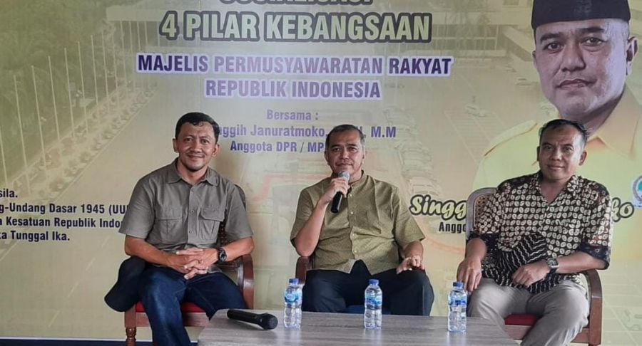 Singgih Januratmoko: Perbedaan Idiologi Harusnya Bisa Selesai Dengan “Empat Pilar Kebangsaan