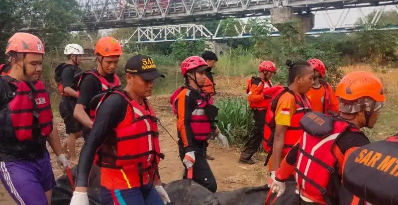 Warga Tawangsari Sukoharjo yang Tenggelam, Akhirnya Ditemukan 1,1 Km dari Lokasi Awal