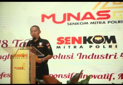 Katno Hadi Terpilih Kembali Menjadi Ketua Umum Senkom Mitra Polri Periode 2022 - 2027