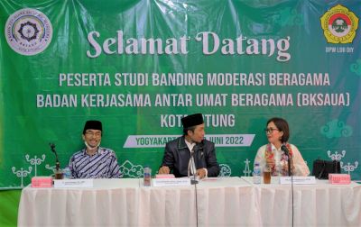 LDII Yogyakarta Terima Kunjungan Badan Kerja Sama Antar Umat Beragama (BKSAUA) Kota Bitung