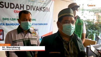 MUI Kota Bandung: LDII Patut Jadi Contoh Ormas Yang Mendukung 1 Juta Vaksin Perhari