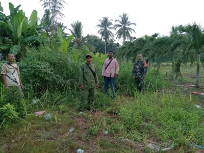 Perkuat Pencegahan Karhutla, Babinsa Bersama Linmas dan Satpol PP Gencarkan Patroli di Bungur
