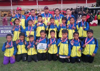 Tim Squad FORSGI Sukoharjo U-10 Raih Juara 3 Piala Gubernur Jawa Tengah 2022